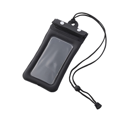 携帯防水ポーチ(ブラック）